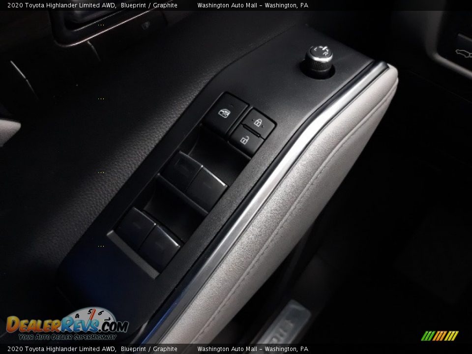 2020 Toyota Highlander Limited AWD Blueprint / Graphite Photo #8