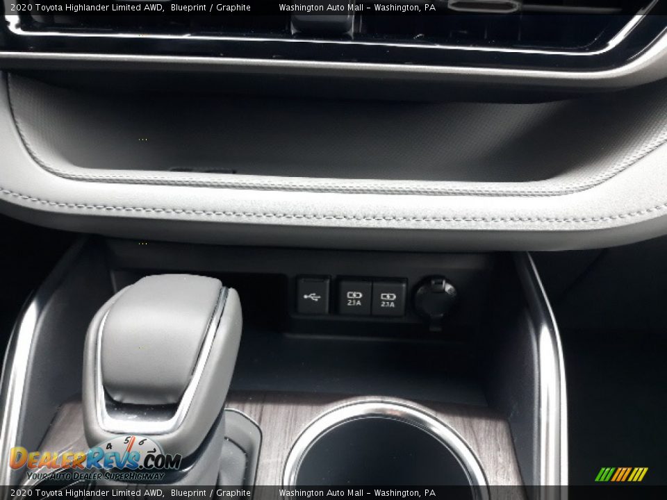 2020 Toyota Highlander Limited AWD Blueprint / Graphite Photo #14