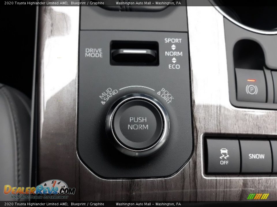 Controls of 2020 Toyota Highlander Limited AWD Photo #17