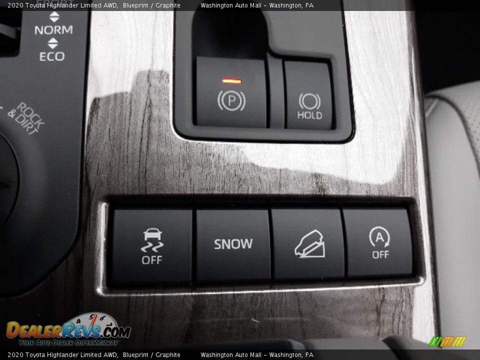 Controls of 2020 Toyota Highlander Limited AWD Photo #18