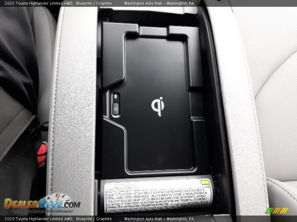 2020 Toyota Highlander Limited AWD Blueprint / Graphite Photo #20