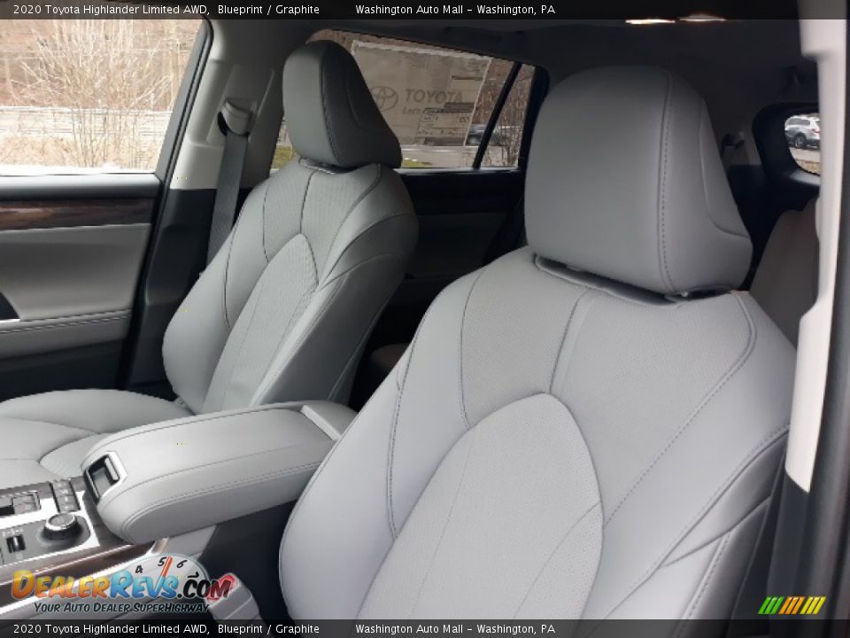2020 Toyota Highlander Limited AWD Blueprint / Graphite Photo #25