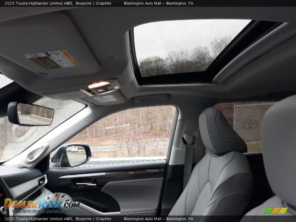 2020 Toyota Highlander Limited AWD Blueprint / Graphite Photo #26
