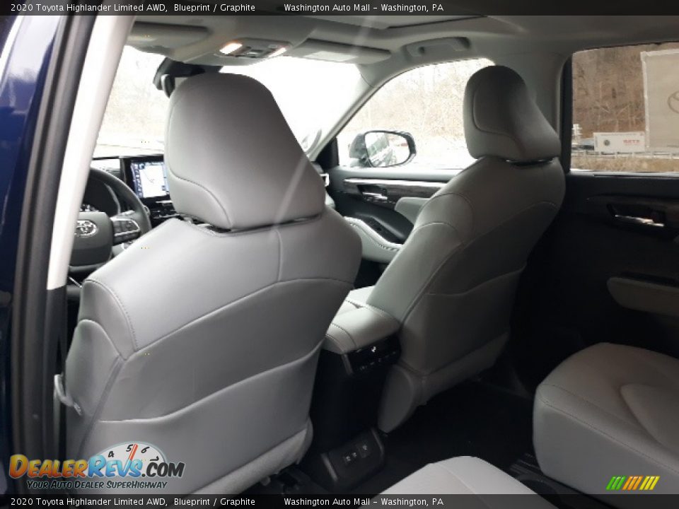 2020 Toyota Highlander Limited AWD Blueprint / Graphite Photo #31