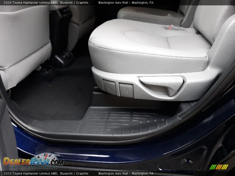 2020 Toyota Highlander Limited AWD Blueprint / Graphite Photo #34