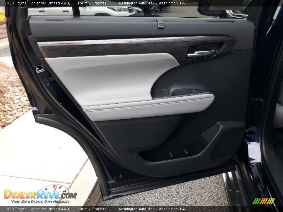 Door Panel of 2020 Toyota Highlander Limited AWD Photo #35