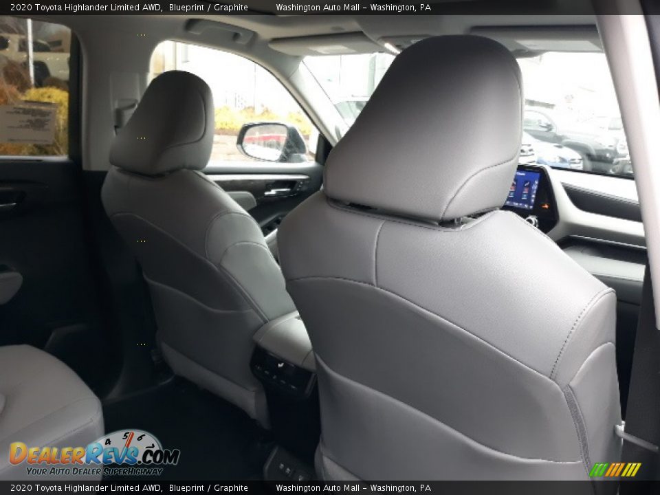 2020 Toyota Highlander Limited AWD Blueprint / Graphite Photo #36