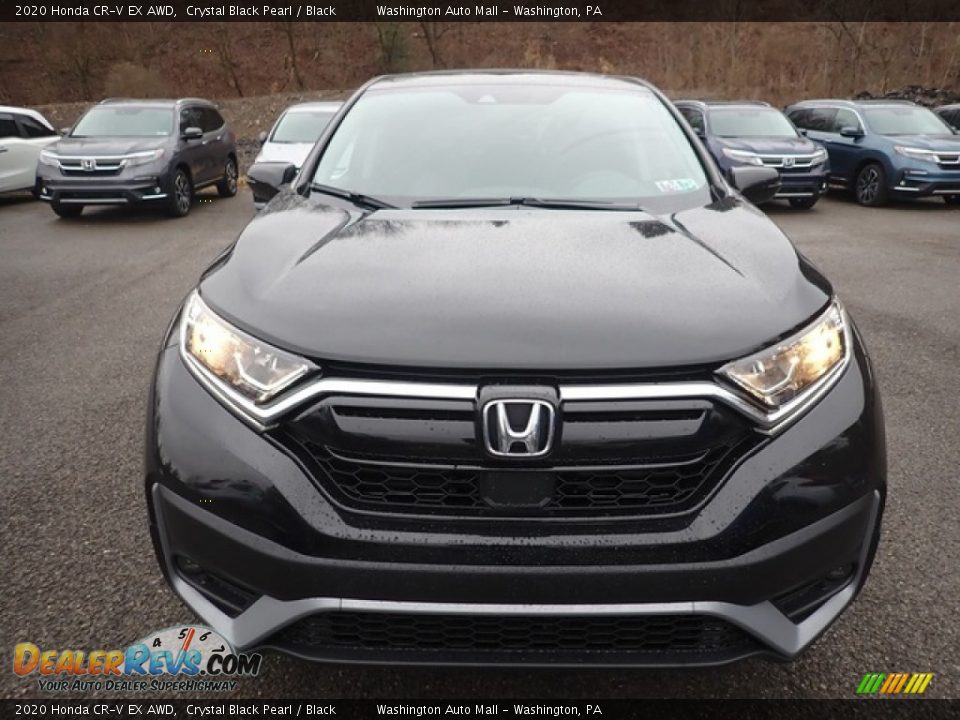 2020 Honda CR-V EX AWD Crystal Black Pearl / Black Photo #6