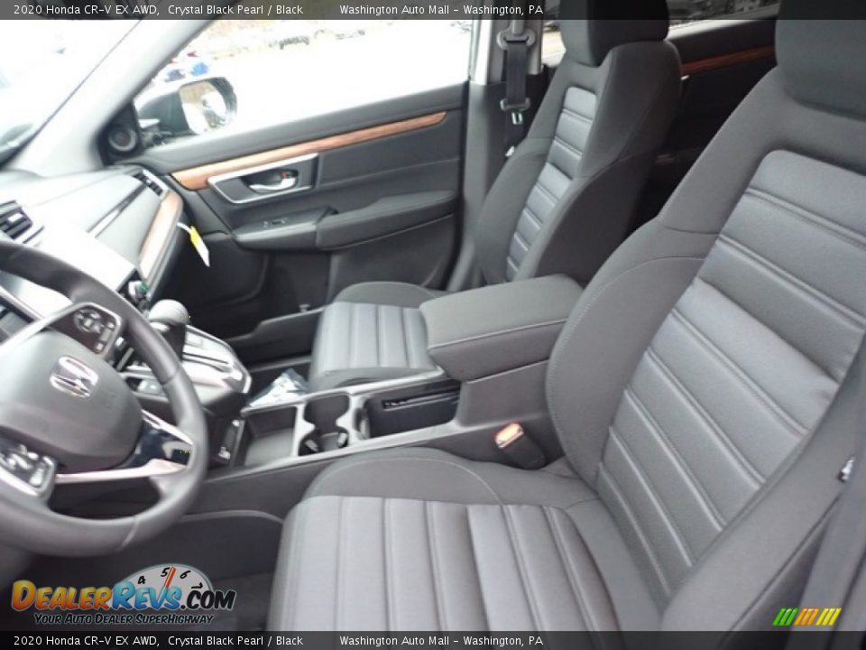 2020 Honda CR-V EX AWD Crystal Black Pearl / Black Photo #8