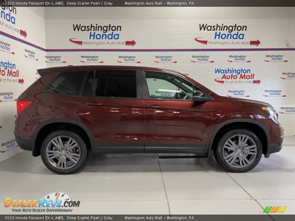 2020 Honda Passport EX-L AWD Deep Scarlet Pearl / Gray Photo #1