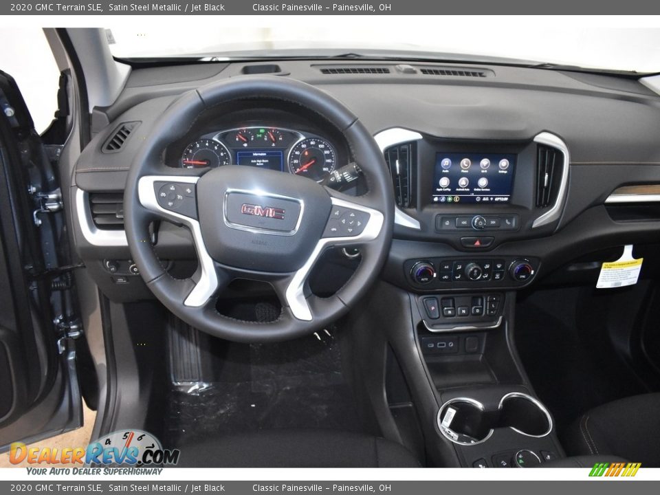 2020 GMC Terrain SLE Satin Steel Metallic / Jet Black Photo #3