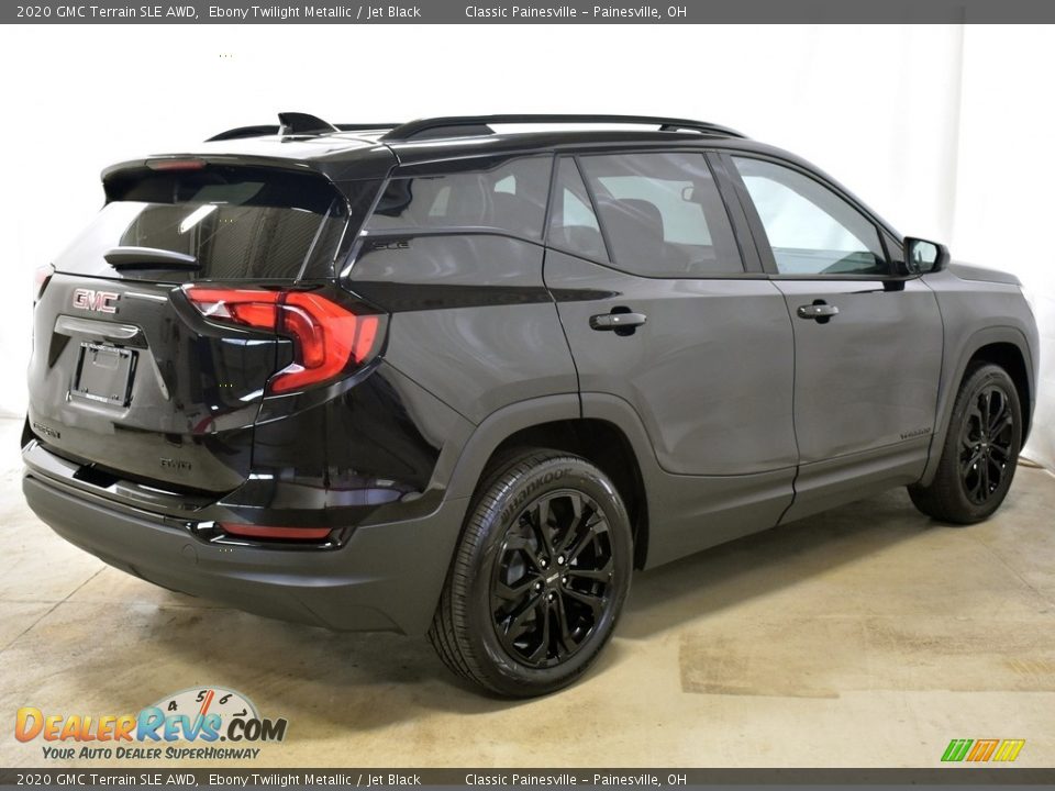 2020 GMC Terrain SLE AWD Ebony Twilight Metallic / Jet Black Photo #2