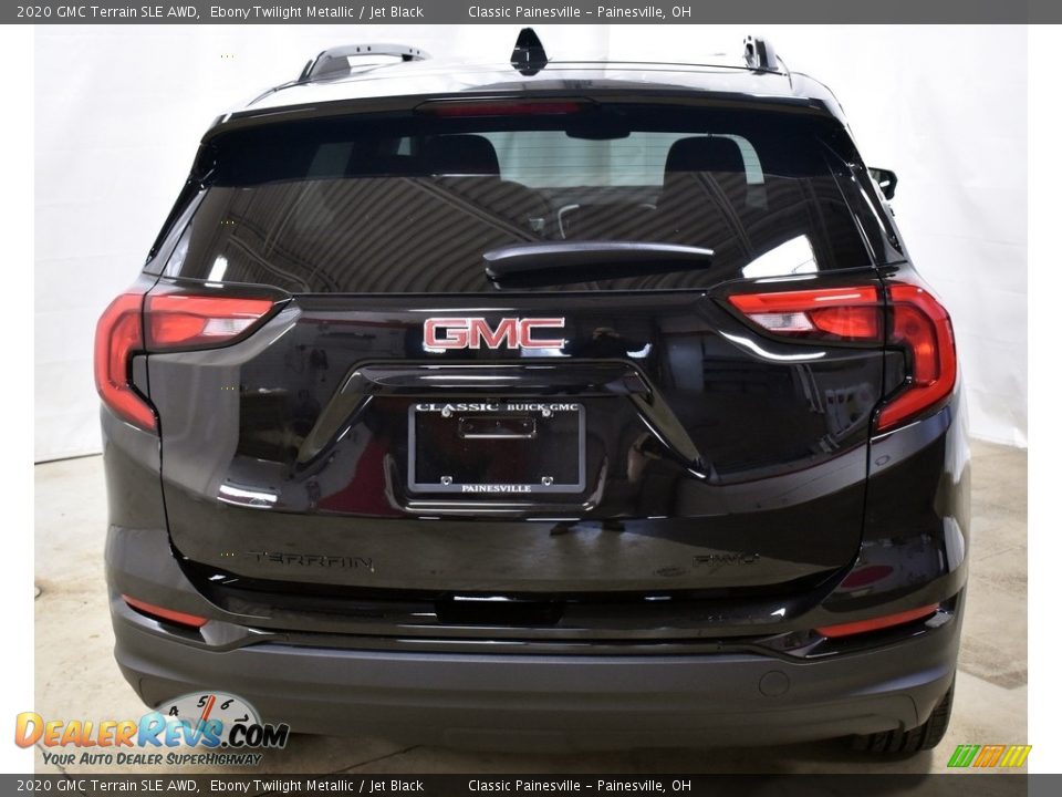 2020 GMC Terrain SLE AWD Ebony Twilight Metallic / Jet Black Photo #3