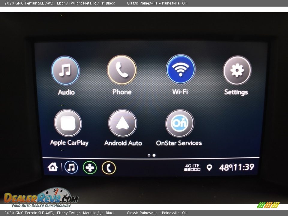 2020 GMC Terrain SLE AWD Ebony Twilight Metallic / Jet Black Photo #10