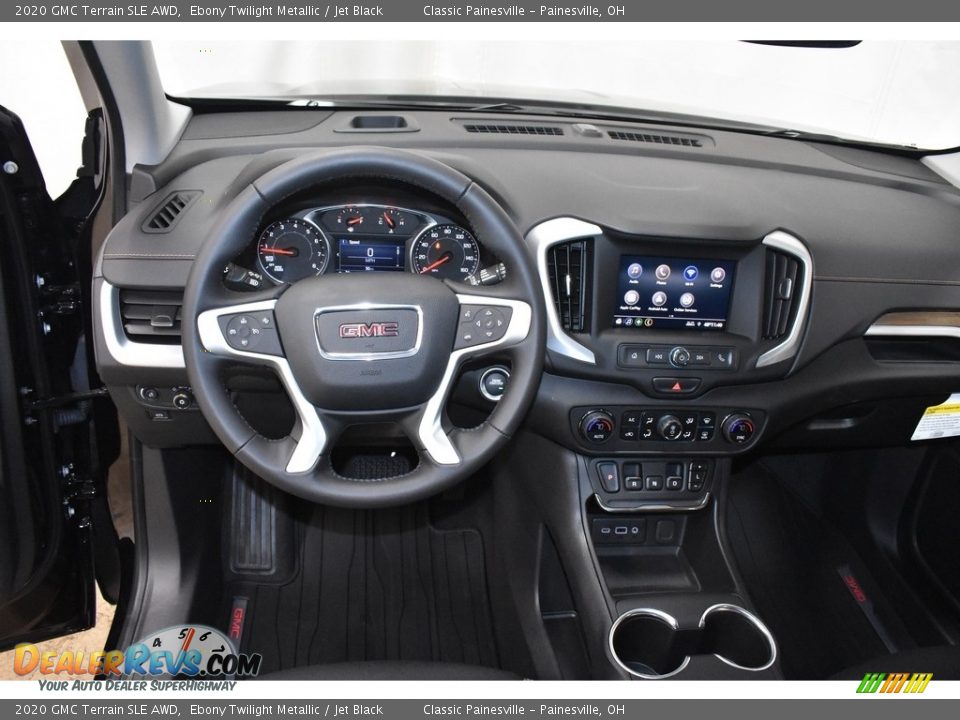 2020 GMC Terrain SLE AWD Ebony Twilight Metallic / Jet Black Photo #11