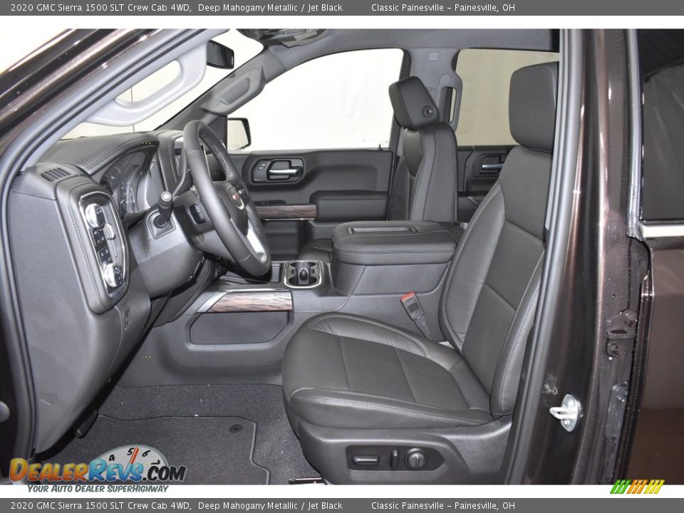 2020 GMC Sierra 1500 SLT Crew Cab 4WD Deep Mahogany Metallic / Jet Black Photo #6