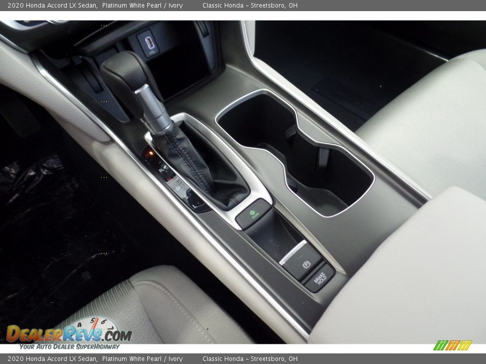 2020 Honda Accord LX Sedan Platinum White Pearl / Ivory Photo #19