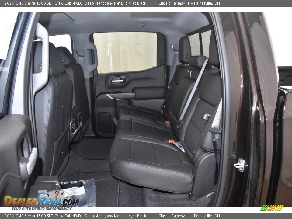 2020 GMC Sierra 1500 SLT Crew Cab 4WD Deep Mahogany Metallic / Jet Black Photo #7