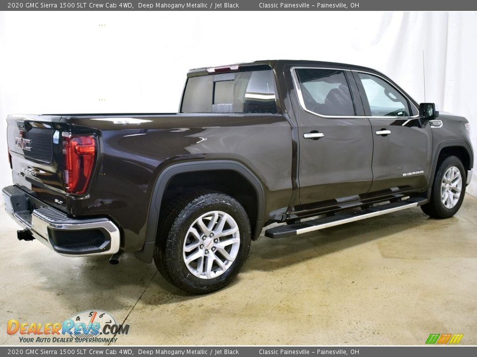 2020 GMC Sierra 1500 SLT Crew Cab 4WD Deep Mahogany Metallic / Jet Black Photo #8