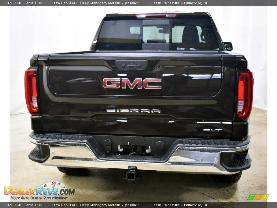 2020 GMC Sierra 1500 SLT Crew Cab 4WD Deep Mahogany Metallic / Jet Black Photo #9