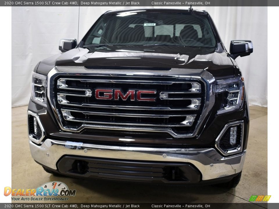 2020 GMC Sierra 1500 SLT Crew Cab 4WD Deep Mahogany Metallic / Jet Black Photo #10