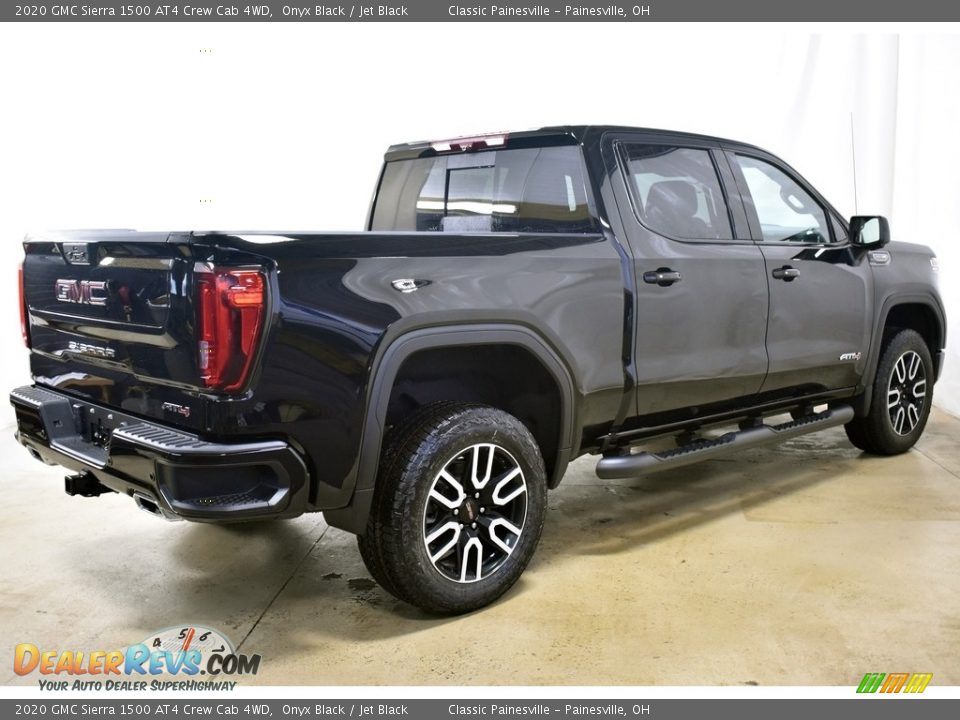 2020 GMC Sierra 1500 AT4 Crew Cab 4WD Onyx Black / Jet Black Photo #2