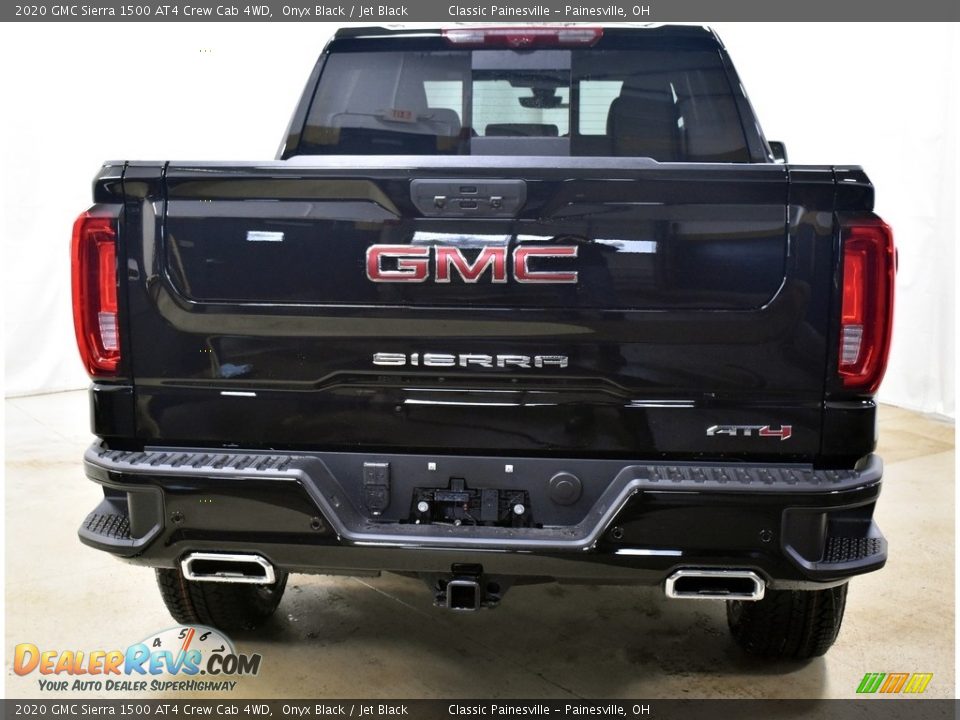 2020 GMC Sierra 1500 AT4 Crew Cab 4WD Onyx Black / Jet Black Photo #3