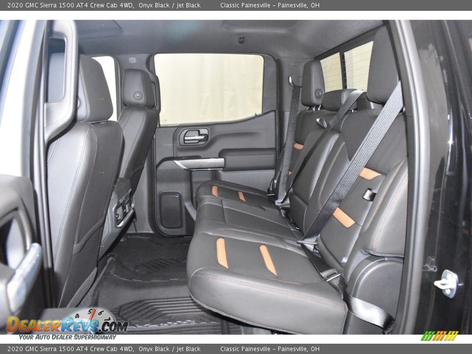 2020 GMC Sierra 1500 AT4 Crew Cab 4WD Onyx Black / Jet Black Photo #8