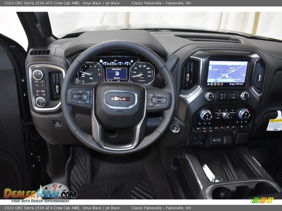 2020 GMC Sierra 1500 AT4 Crew Cab 4WD Onyx Black / Jet Black Photo #11