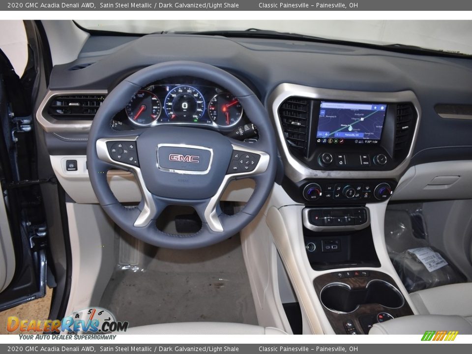 2020 GMC Acadia Denali AWD Satin Steel Metallic / Dark Galvanized/Light Shale Photo #5