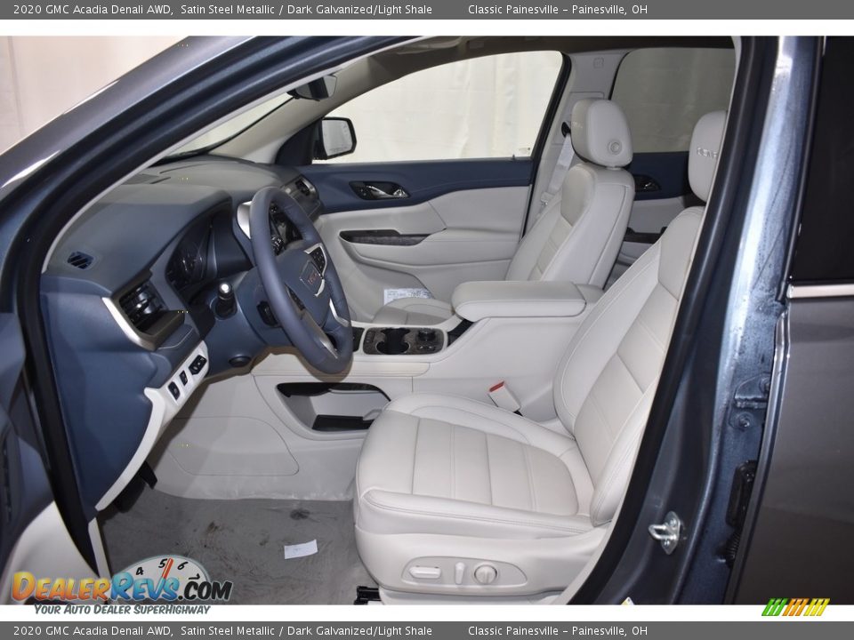2020 GMC Acadia Denali AWD Satin Steel Metallic / Dark Galvanized/Light Shale Photo #7