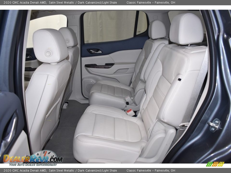 2020 GMC Acadia Denali AWD Satin Steel Metallic / Dark Galvanized/Light Shale Photo #8