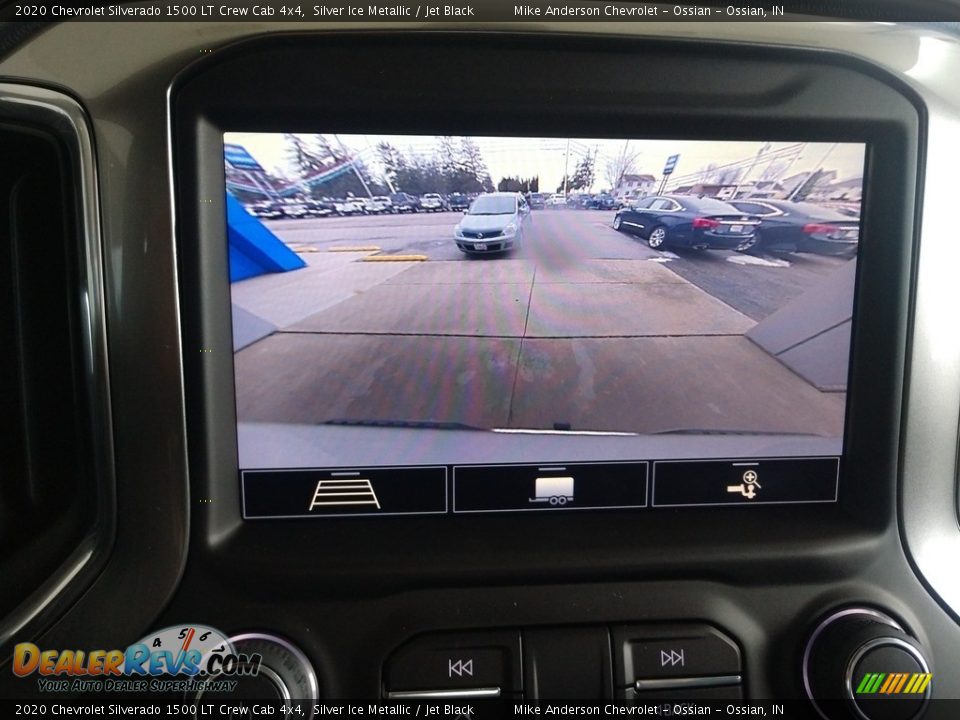 2020 Chevrolet Silverado 1500 LT Crew Cab 4x4 Silver Ice Metallic / Jet Black Photo #11