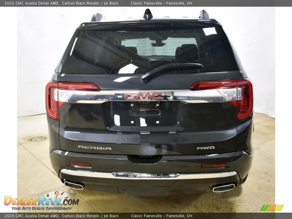 2020 GMC Acadia Denali AWD Carbon Black Metallic / Jet Black Photo #11