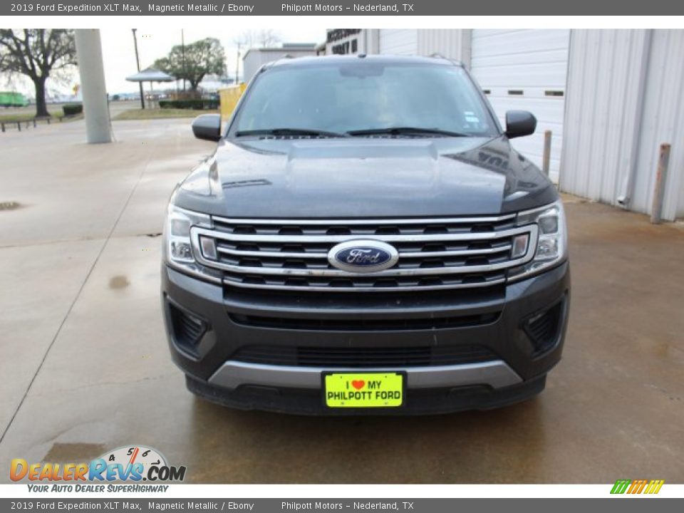 2019 Ford Expedition XLT Max Magnetic Metallic / Ebony Photo #3