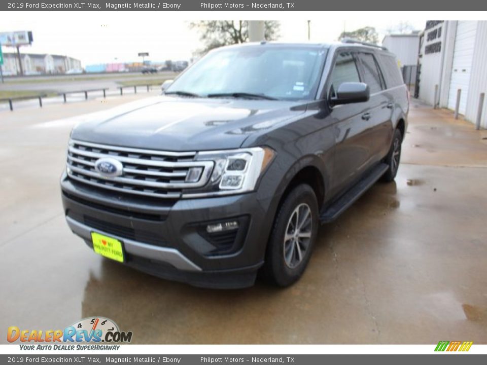 2019 Ford Expedition XLT Max Magnetic Metallic / Ebony Photo #4
