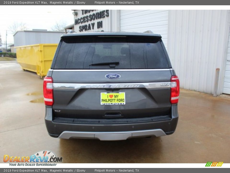 2019 Ford Expedition XLT Max Magnetic Metallic / Ebony Photo #8