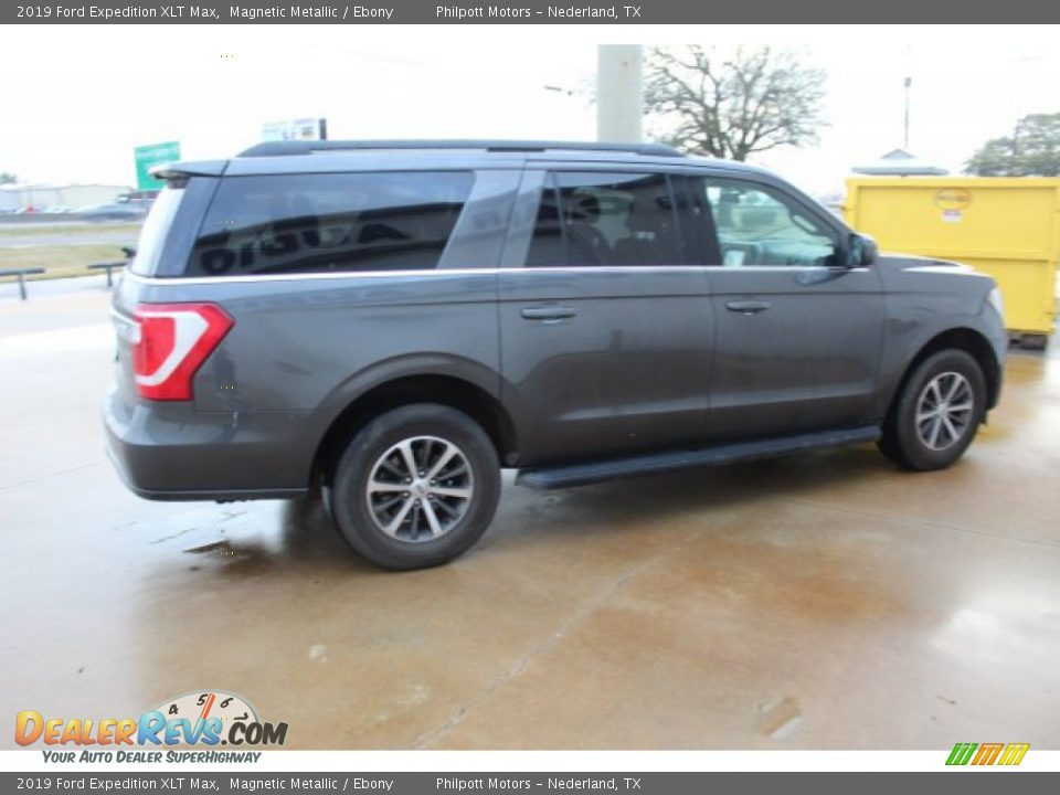 2019 Ford Expedition XLT Max Magnetic Metallic / Ebony Photo #10