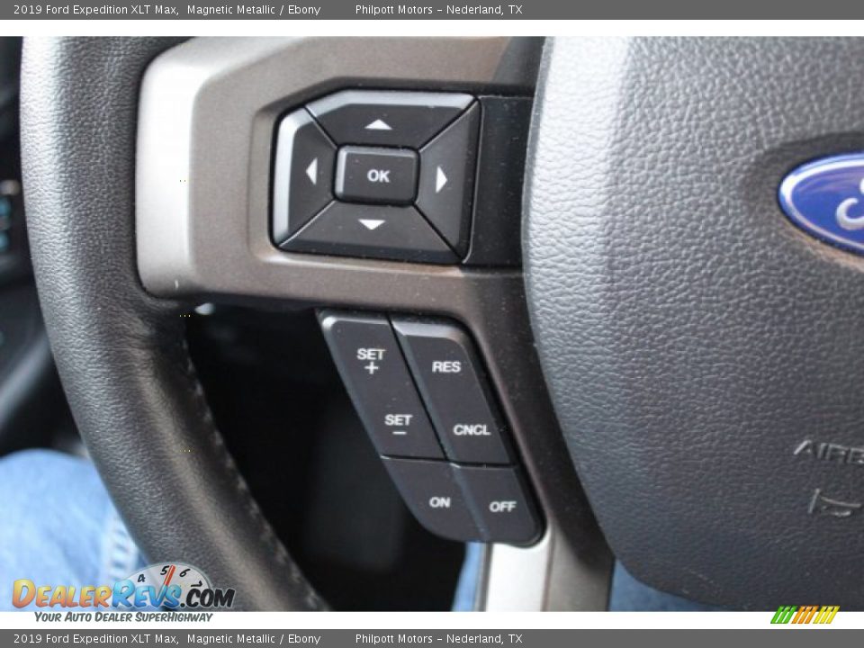 2019 Ford Expedition XLT Max Magnetic Metallic / Ebony Photo #14