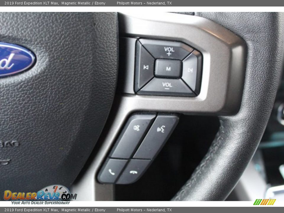 2019 Ford Expedition XLT Max Magnetic Metallic / Ebony Photo #15