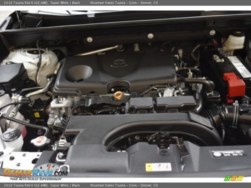 2019 Toyota RAV4 XLE AWD Super White / Black Photo #25