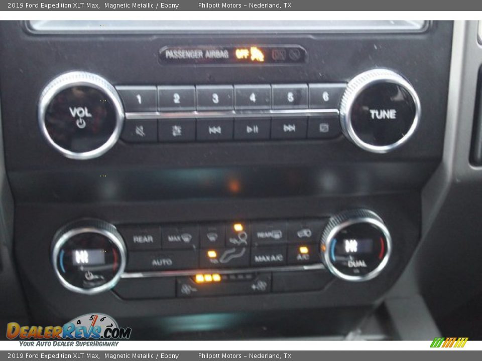 2019 Ford Expedition XLT Max Magnetic Metallic / Ebony Photo #19