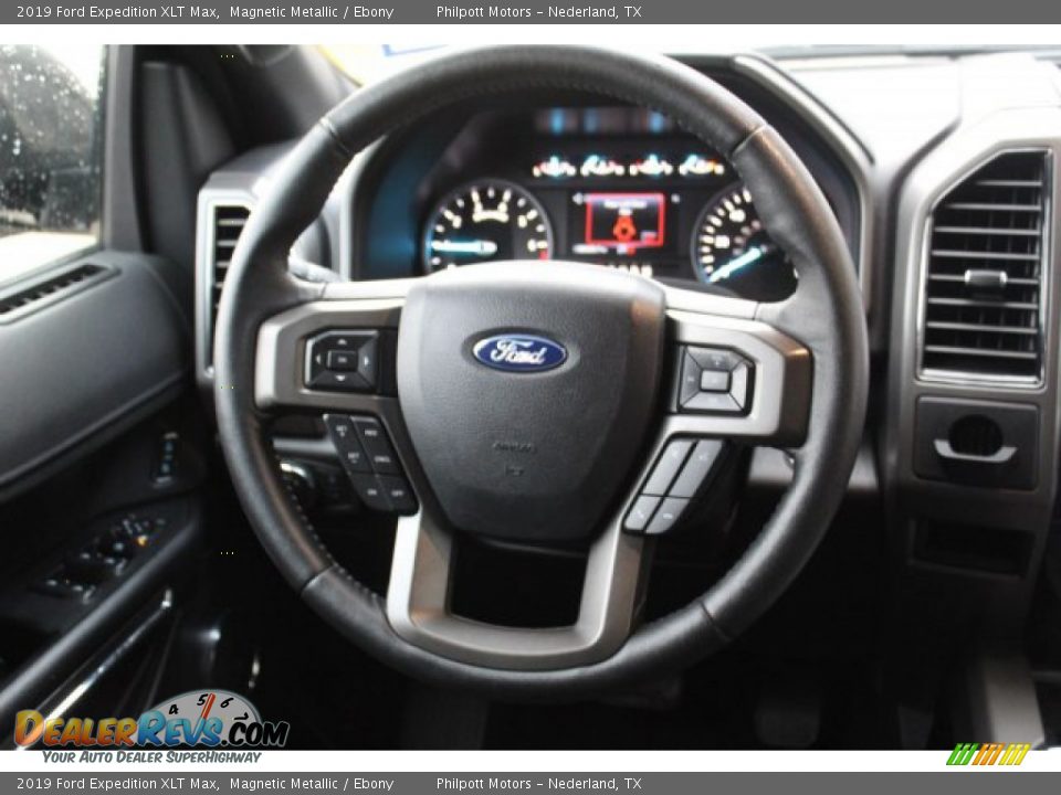 2019 Ford Expedition XLT Max Magnetic Metallic / Ebony Photo #25