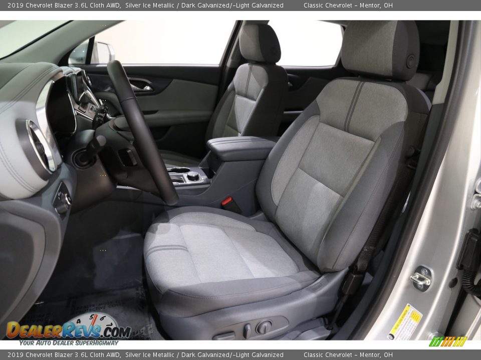 2019 Chevrolet Blazer 3.6L Cloth AWD Silver Ice Metallic / Dark Galvanized/­Light Galvanized Photo #5