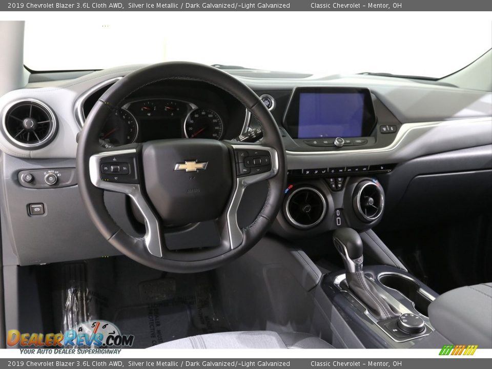 2019 Chevrolet Blazer 3.6L Cloth AWD Silver Ice Metallic / Dark Galvanized/­Light Galvanized Photo #6