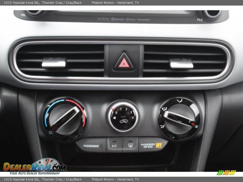 2020 Hyundai Kona SEL Thunder Gray / Gray/Black Photo #16