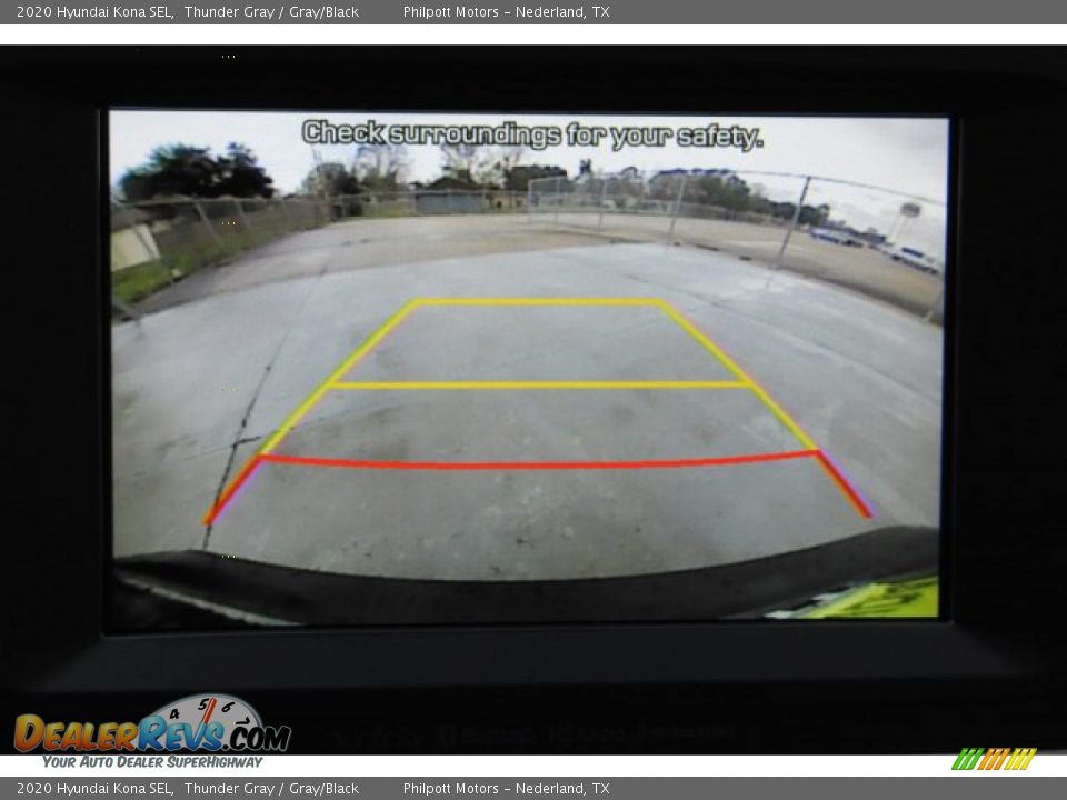 2020 Hyundai Kona SEL Thunder Gray / Gray/Black Photo #18