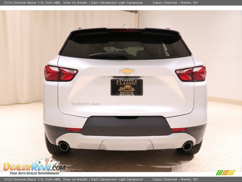 2019 Chevrolet Blazer 3.6L Cloth AWD Silver Ice Metallic / Dark Galvanized/­Light Galvanized Photo #20