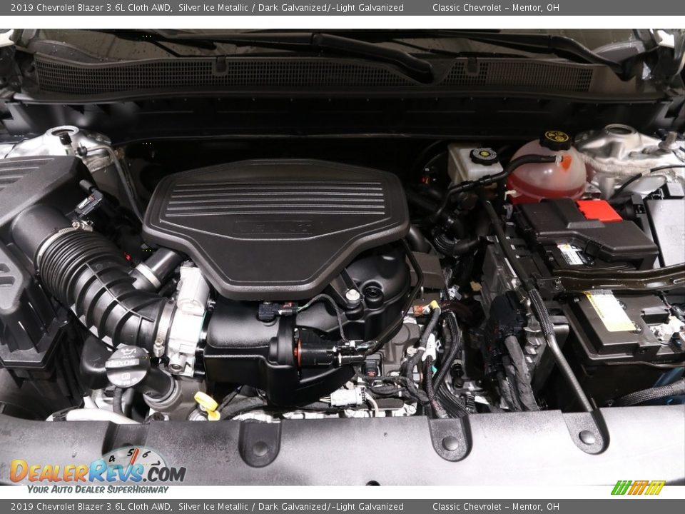 2019 Chevrolet Blazer 3.6L Cloth AWD Silver Ice Metallic / Dark Galvanized/­Light Galvanized Photo #21