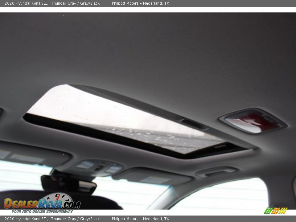 2020 Hyundai Kona SEL Thunder Gray / Gray/Black Photo #23